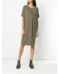 Robe midi olive Uma Raquel Davidowicz