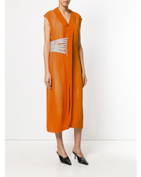 Robe midi orange Damir Doma