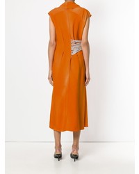 Robe midi orange Damir Doma