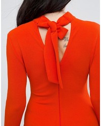 Robe midi orange AX Paris