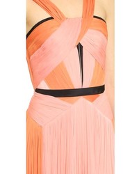 Robe midi plissée rose J. Mendel