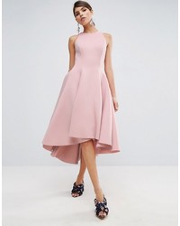 Robe midi rose Asos