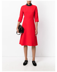 Robe midi rouge Marni