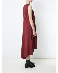 Robe midi rouge Uma Raquel Davidowicz