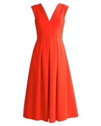 Robe midi rouge Tibi