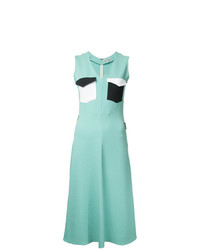 Robe midi vert menthe Edeline Lee