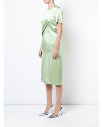 Robe midi vert menthe Sies Marjan