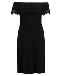 Robe moulante noire Anna Field