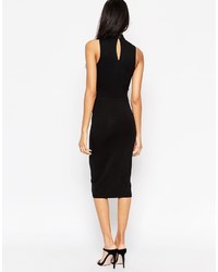 Robe moulante noire Asos