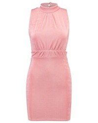 Robe moulante rose Missguided
