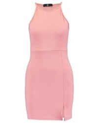 Robe moulante rose Missguided