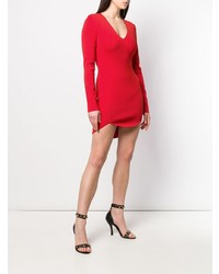 Robe moulante rouge Dsquared2