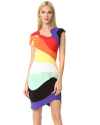 Robe multicolore Thierry Mugler