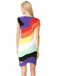 Robe multicolore Thierry Mugler