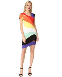 Robe multicolore Thierry Mugler