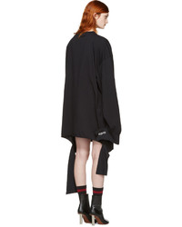 Robe noire Vetements