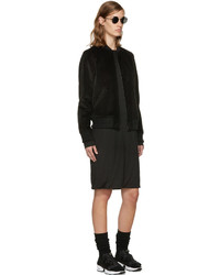 Robe noire Acne Studios