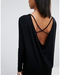 Robe noire Asos