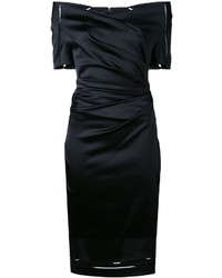 Robe noire Talbot Runhof