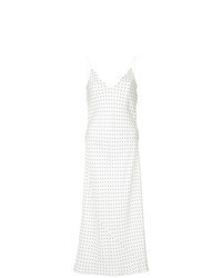 Robe nuisette á pois blanche