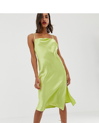 Robe nuisette chartreuse ASOS DESIGN