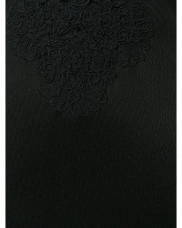 Robe nuisette en dentelle noire Givenchy