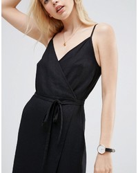 Robe nuisette noire Asos