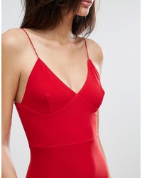 Robe nuisette rouge Club L