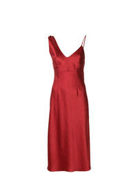 Robe nuisette rouge T by Alexander Wang