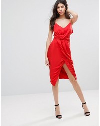 Robe nuisette rouge
