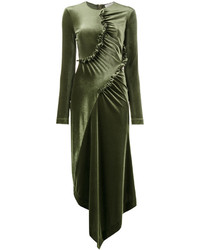 Robe olive Preen by Thornton Bregazzi