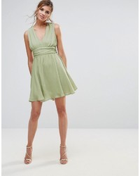 Robe olive Asos