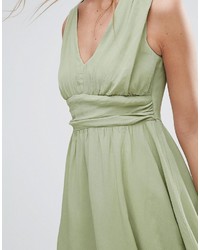 Robe olive Asos