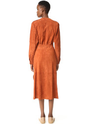 Robe orange Tibi