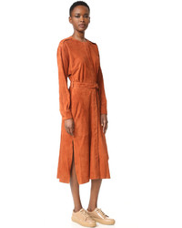 Robe orange Tibi