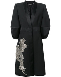 Robe ornée noire Alexander McQueen