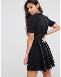 Robe ornée noire Asos