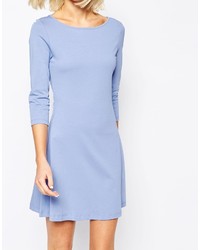 Robe patineuse bleu clair Vero Moda