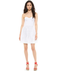 Robe patineuse en broderie anglaise blanche Juicy Couture