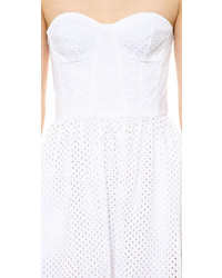 Robe patineuse en broderie anglaise blanche Juicy Couture