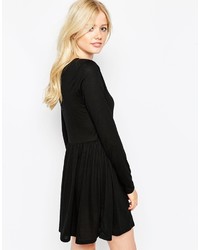 Robe patineuse noire