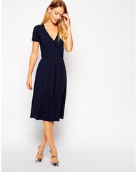 Robe patineuse noire Asos