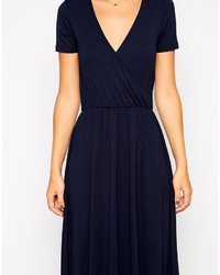 Robe patineuse noire Asos