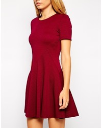 Robe patineuse noire Asos