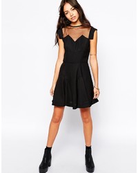 Robe patineuse noire