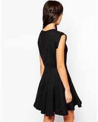 Robe patineuse noire