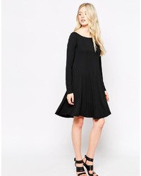 Robe patineuse noire Vila