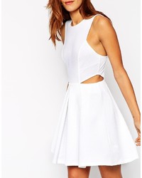 Robe patineuse noire Asos