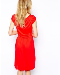 Robe patineuse rouge Vila