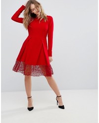 Robe patineuse rouge Traffic People